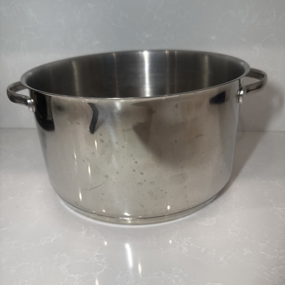 Princess House 6qt Stock Pot Stainless Steele 18/10